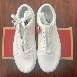 Old Skool Vans White